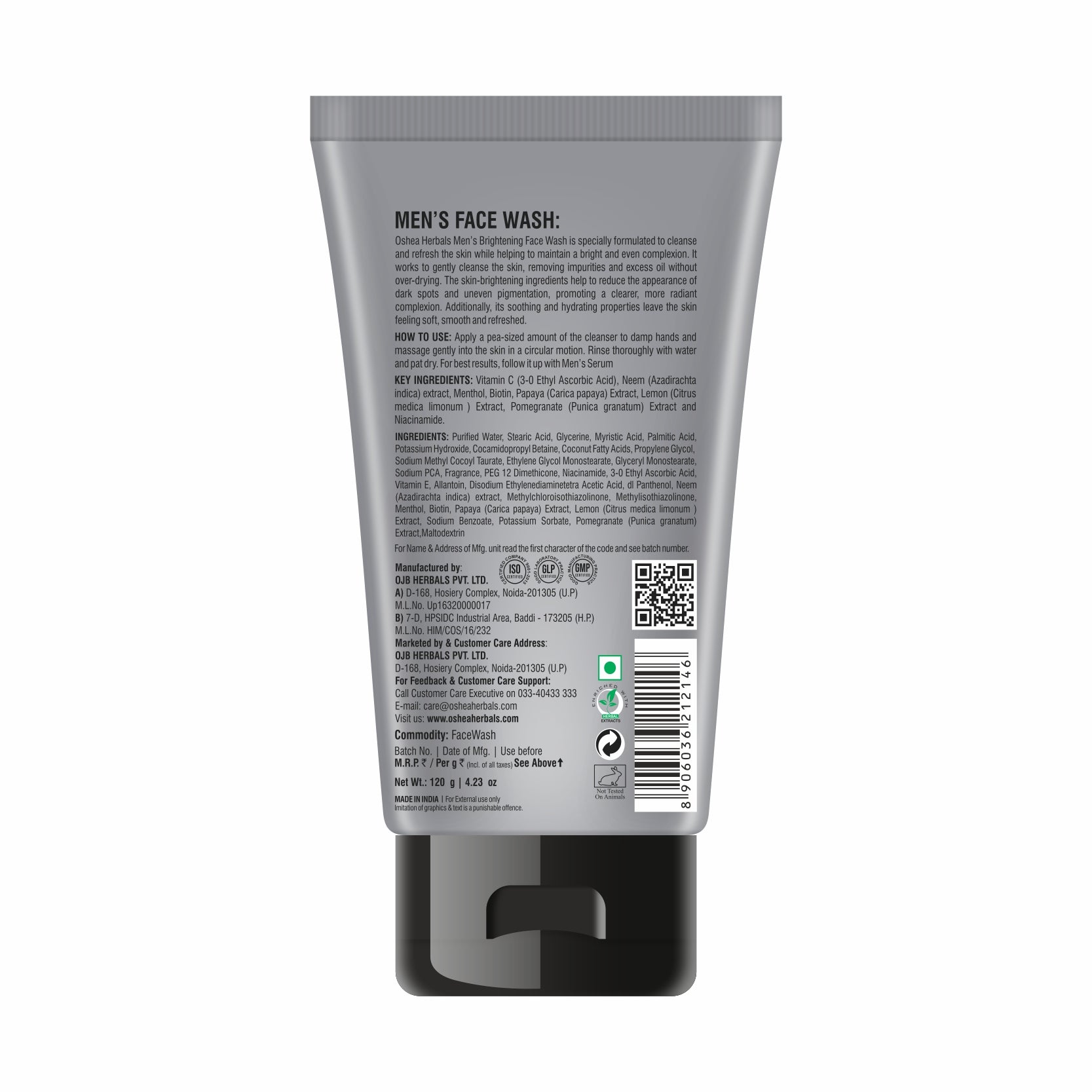 Menz Max Care Facewash
