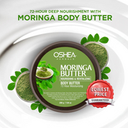 Moringa Butter Nourishing & Revitalizing Body Butter 72 Hour Moisturizing