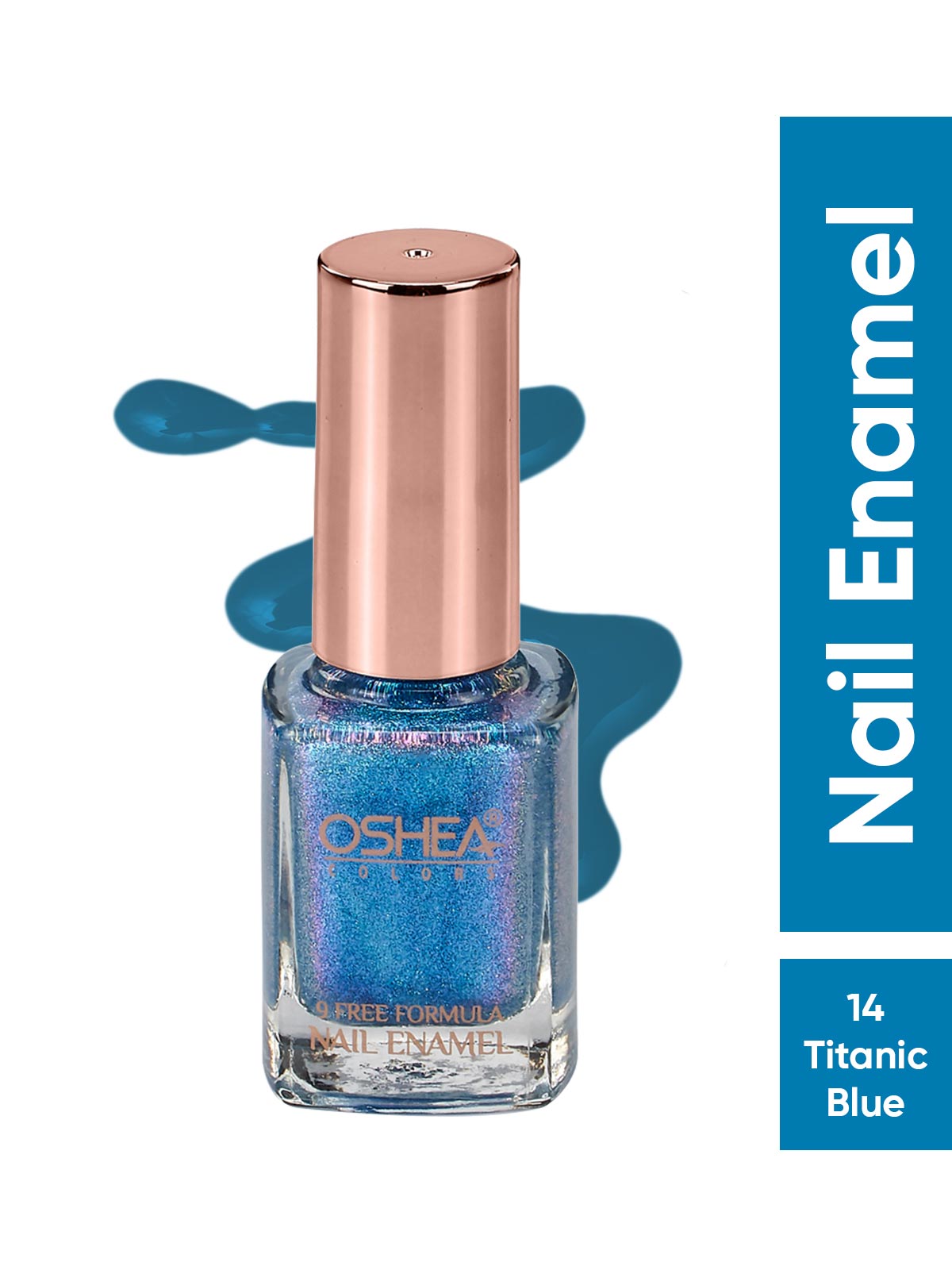 Nail Enamel 14 Titanic Blue