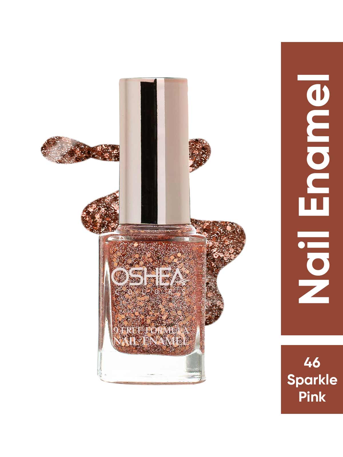 Nail Enamel 46 Sparkle Pink