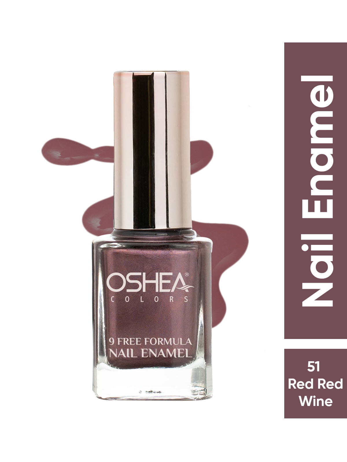 Nail Enamel 51 Red Red Wine