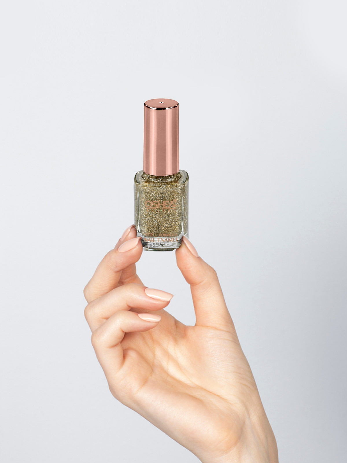 Nail Enamel 17 Silver Diamond