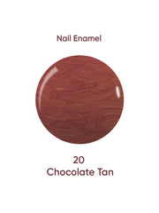 Nail Enamel 20 Chocolate Tan