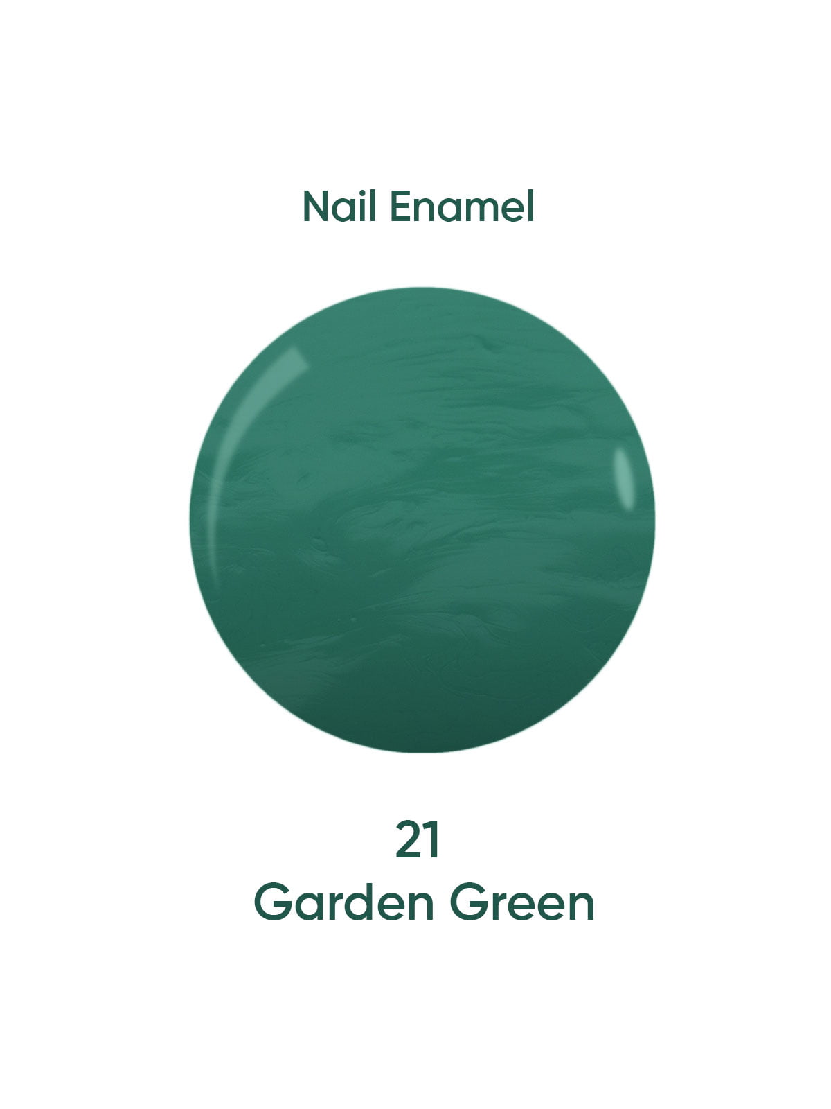 Nail Enamel 21 Garden Green