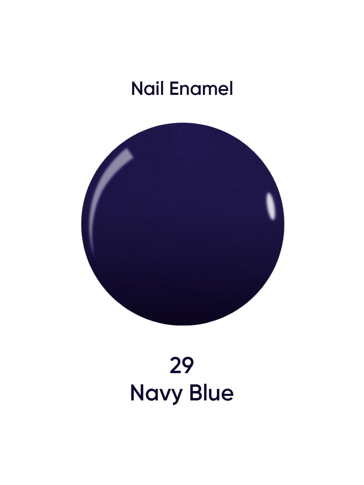 Nail Enamel 29 Navy Blue
