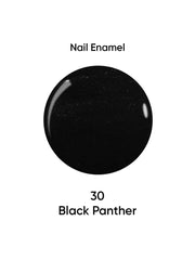 Nail Enamel 30 Black Panther