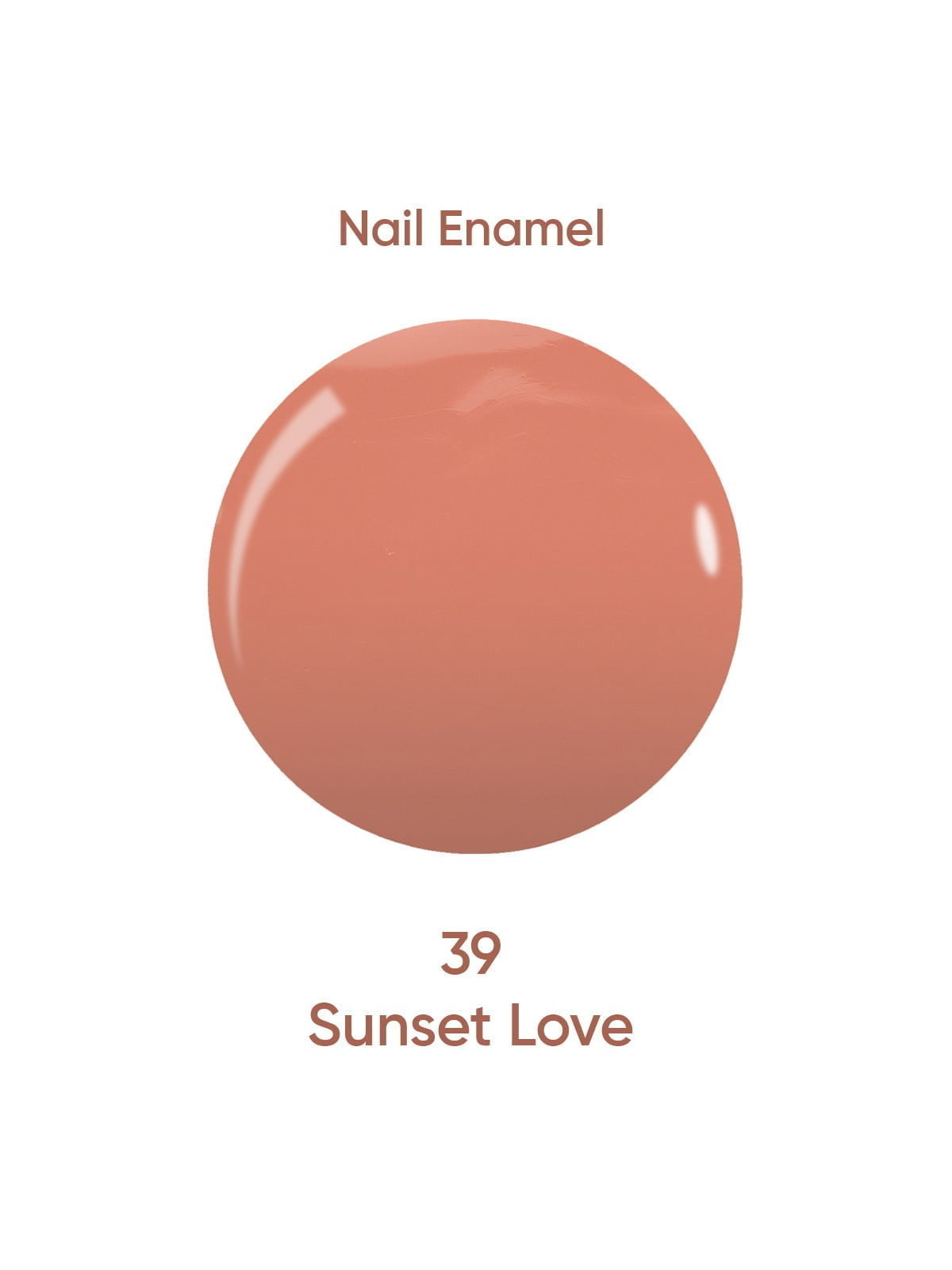 Nail Enamel 39 Sunset Love
