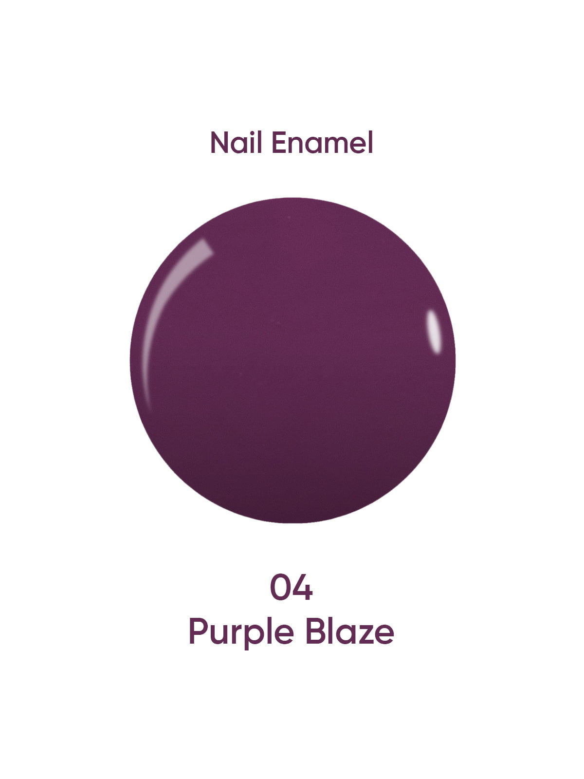 Nail Enamel 04 Purple Blaze