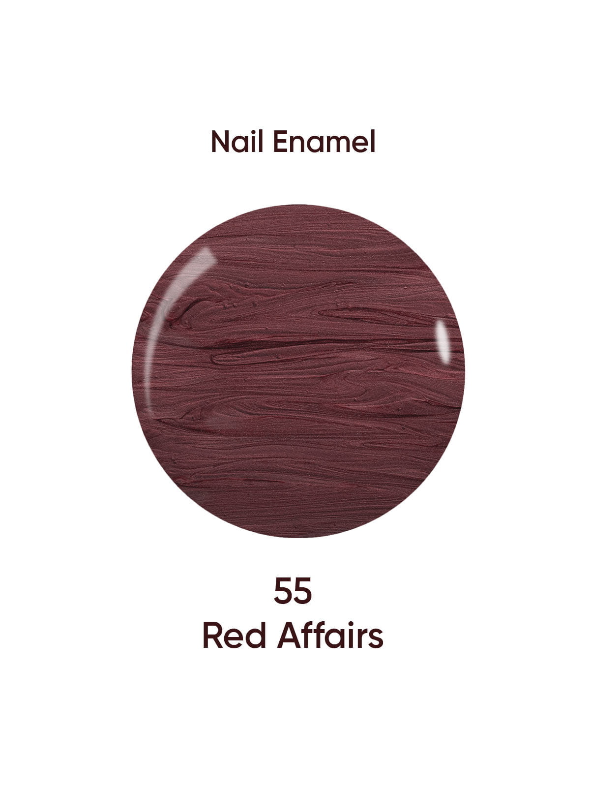 Nail Enamel 55 Red Affairs