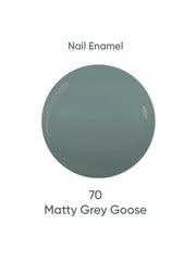 Nail Enamel Matty- Grey Goose - 72