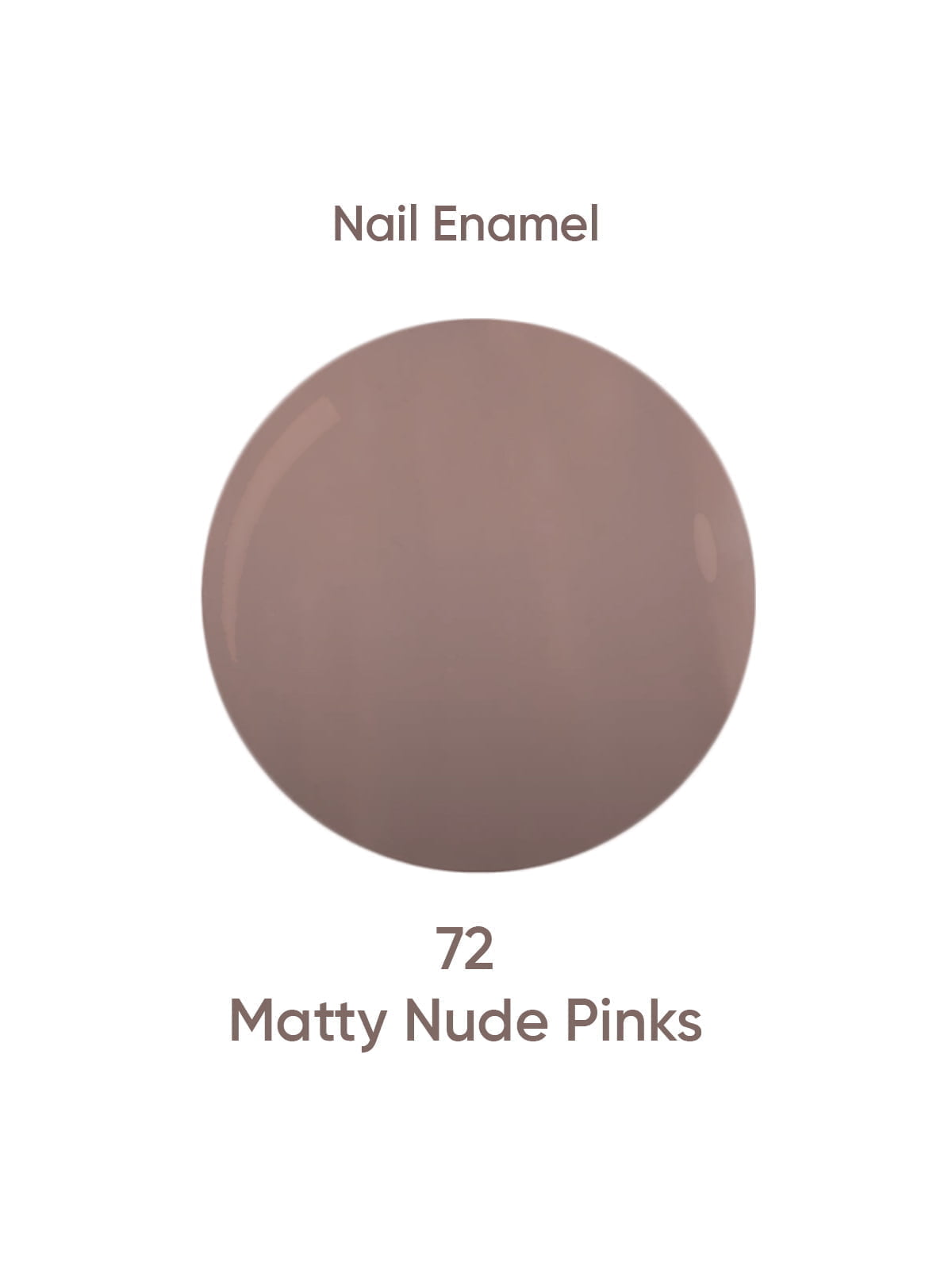 Nail Enamel Matty Nude Pinks - 74